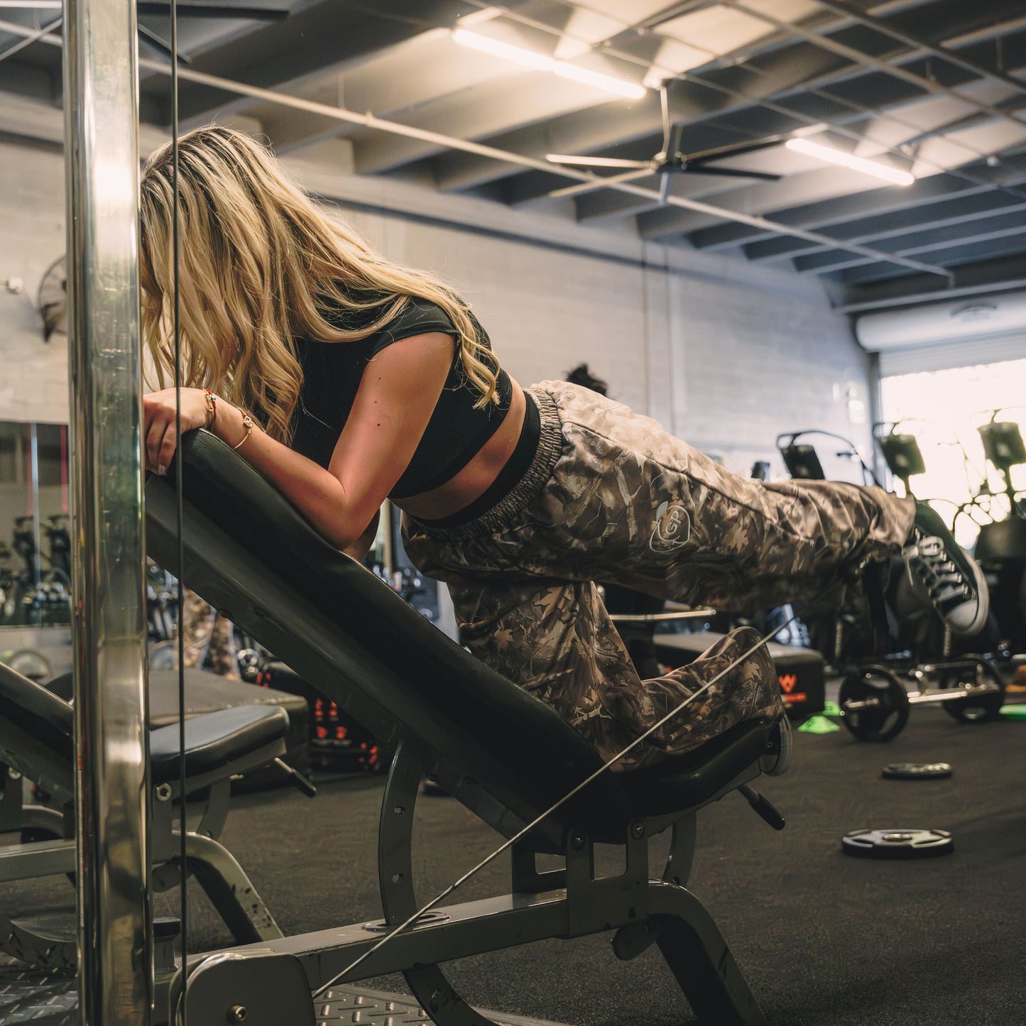 Light Camo Workout Sweats