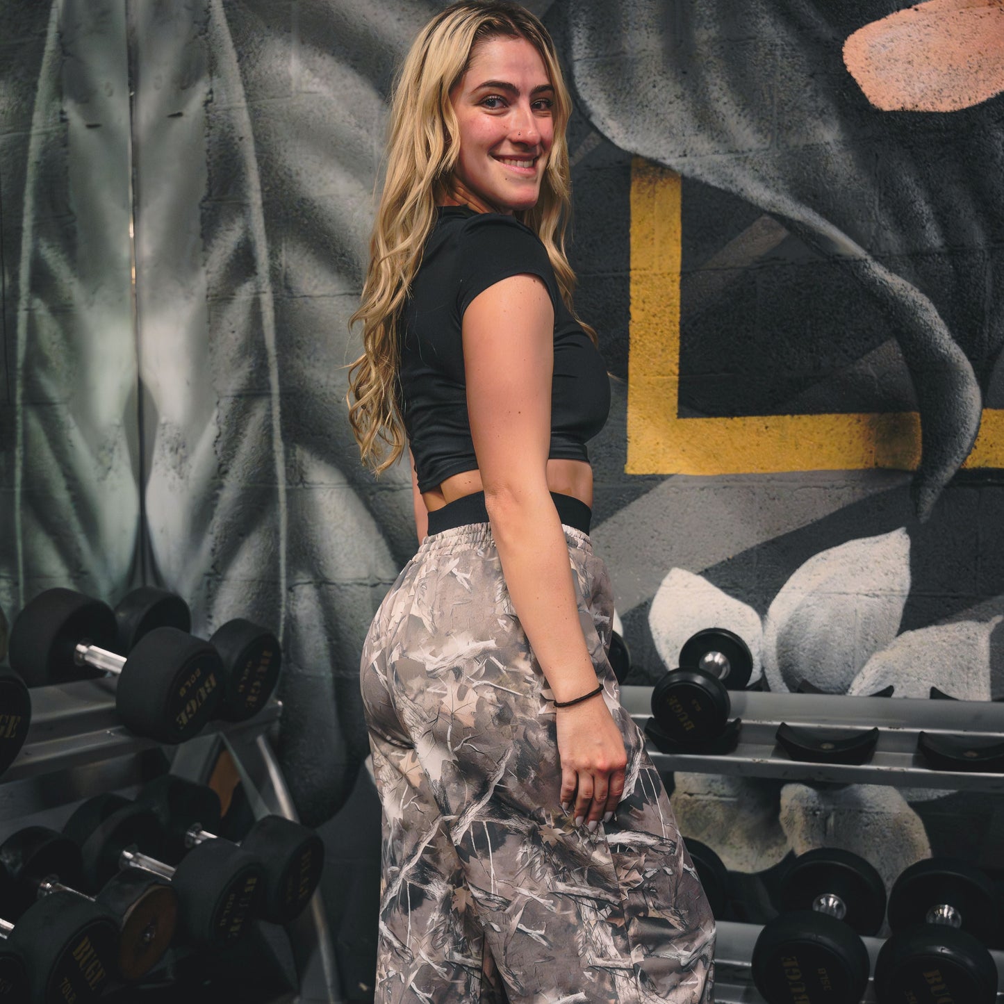 Light Camo Workout Sweats